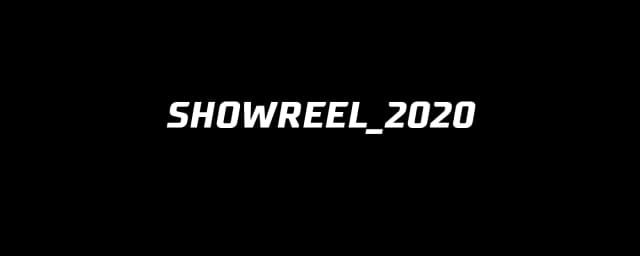 Showreel 2020